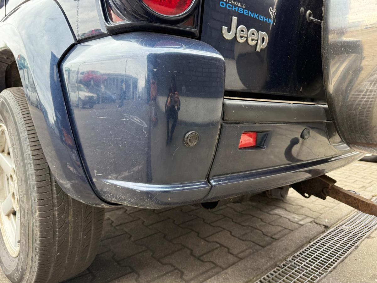 Jeep Cherokee KJ original Stoßstange Stoßfänger hinten PB8 Midnight Blue BJ06